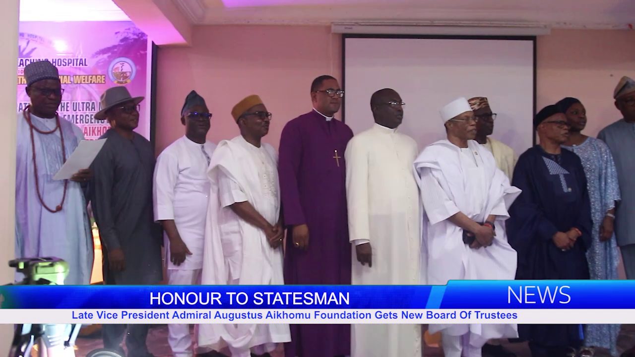 Late Vice President Admiral Augustus Aikhomu Foundation Gets New Board Of Trustees