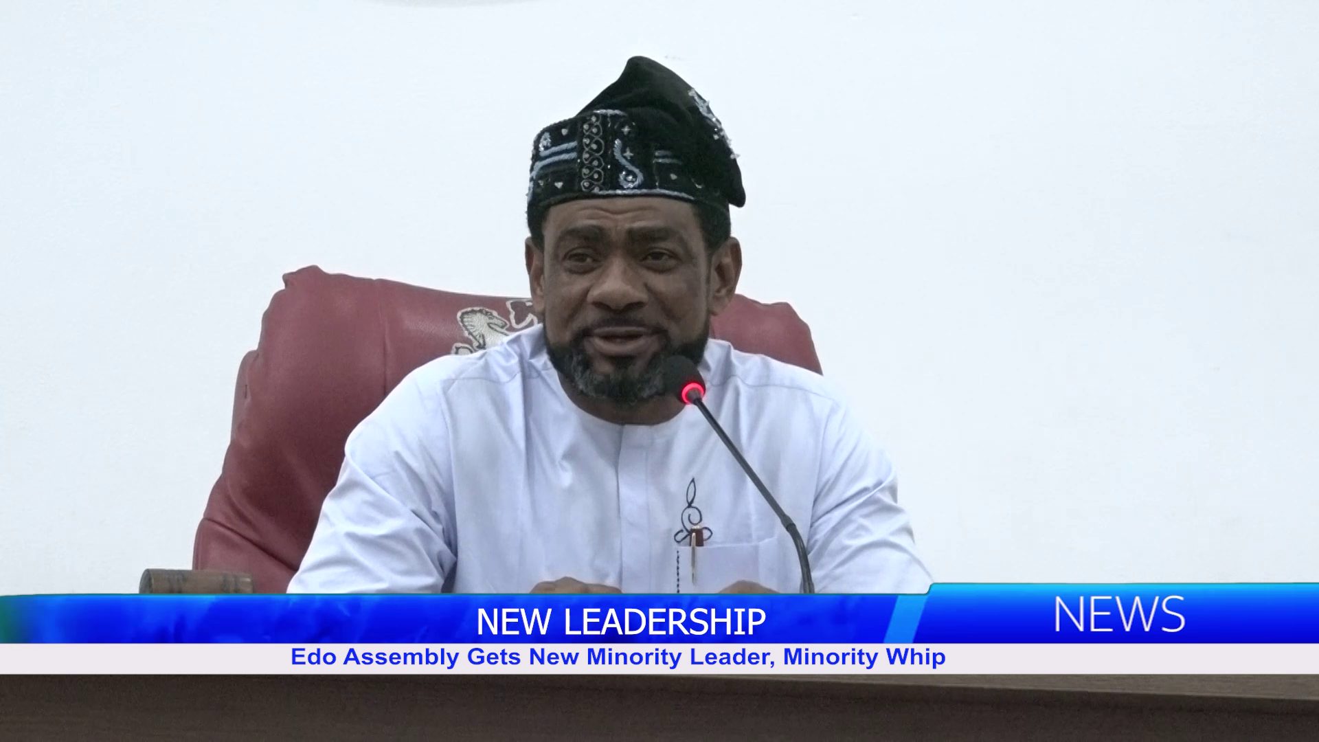 NEW LEADERSHIP: Edo Assembly Gets New Minority Leader, Minority Whip