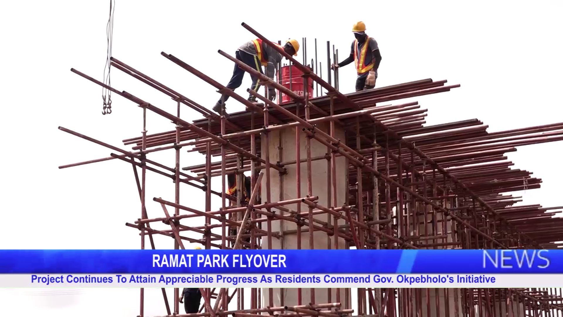 Flyover Construction Attains 20 Percent Completion As Gov. Okpebholo Threatens Revocation Of Contract For Non-Performing Contractors