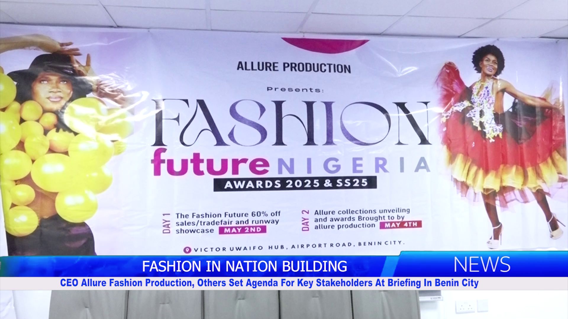 CEO Allure Fashion Production, Others Set Agenda For Key Stakeholders At Briefing In Benin City