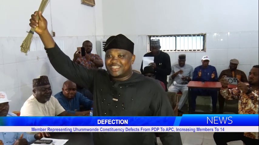 Member Representing Uhunmwonde Constituency Defects From PDP To APC, Increasing Members To 14