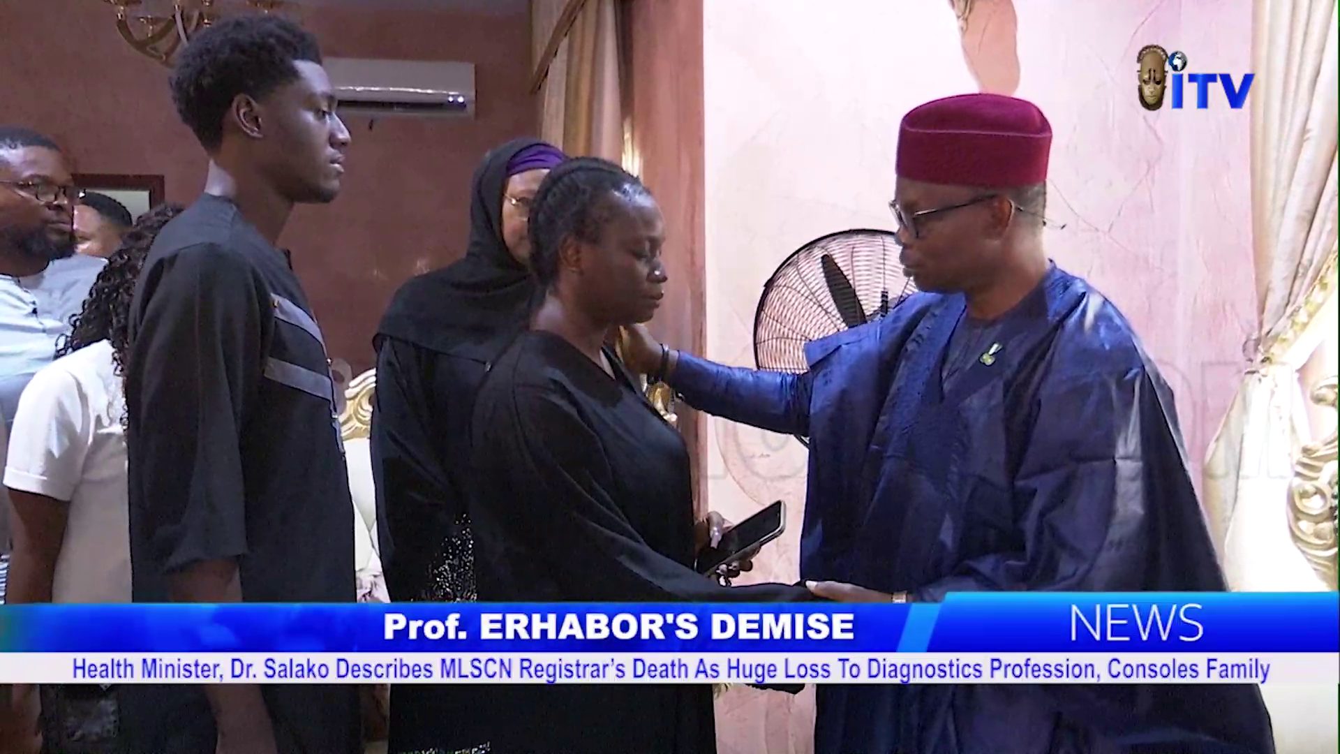 Health Minister Dr. Salako Describes MLSCN Registrar’s Death As Huge Loss, Consoles Family