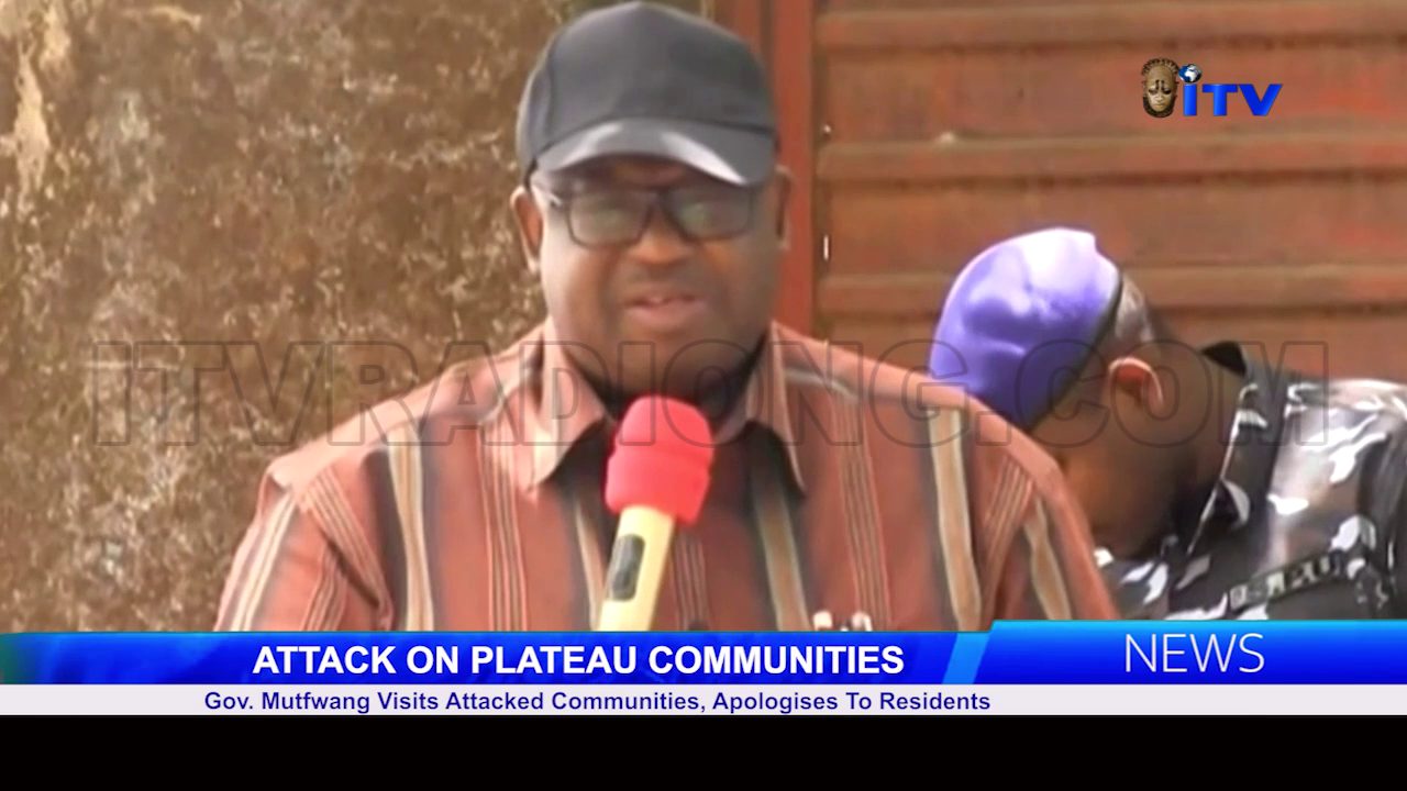 ATTACK ON PLATEAU COMMUNITIES: Gov. Mutfwang Visits Attacked Communities, Apologises To Residents