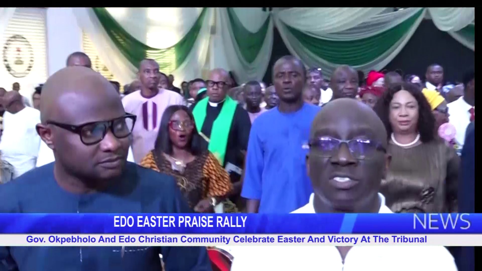 Gov. Okpebholo And Edo Christian Community Celebrate Easter And Victory At The Tribunal