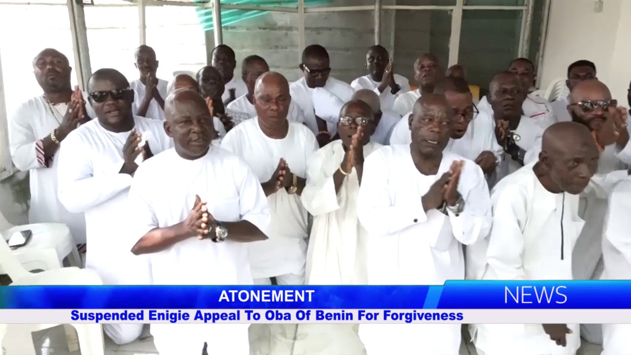 ATONEMENT: Suspended Enigie Appeal To Oba Of Benin For Forgiveness