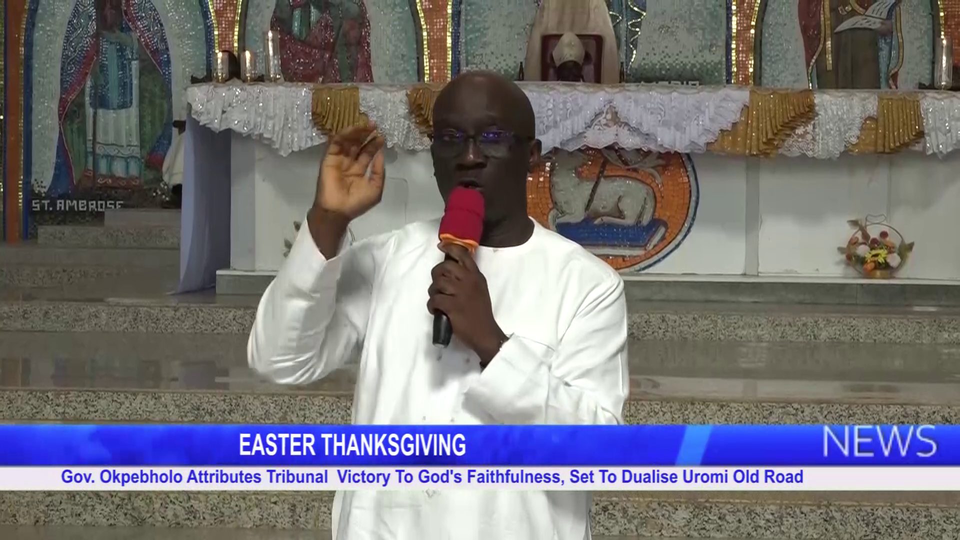 Gov. Okpebholo Attributes Tribunal Victory To God’s Faithfulness, Set To Dualise Uromi Old Road