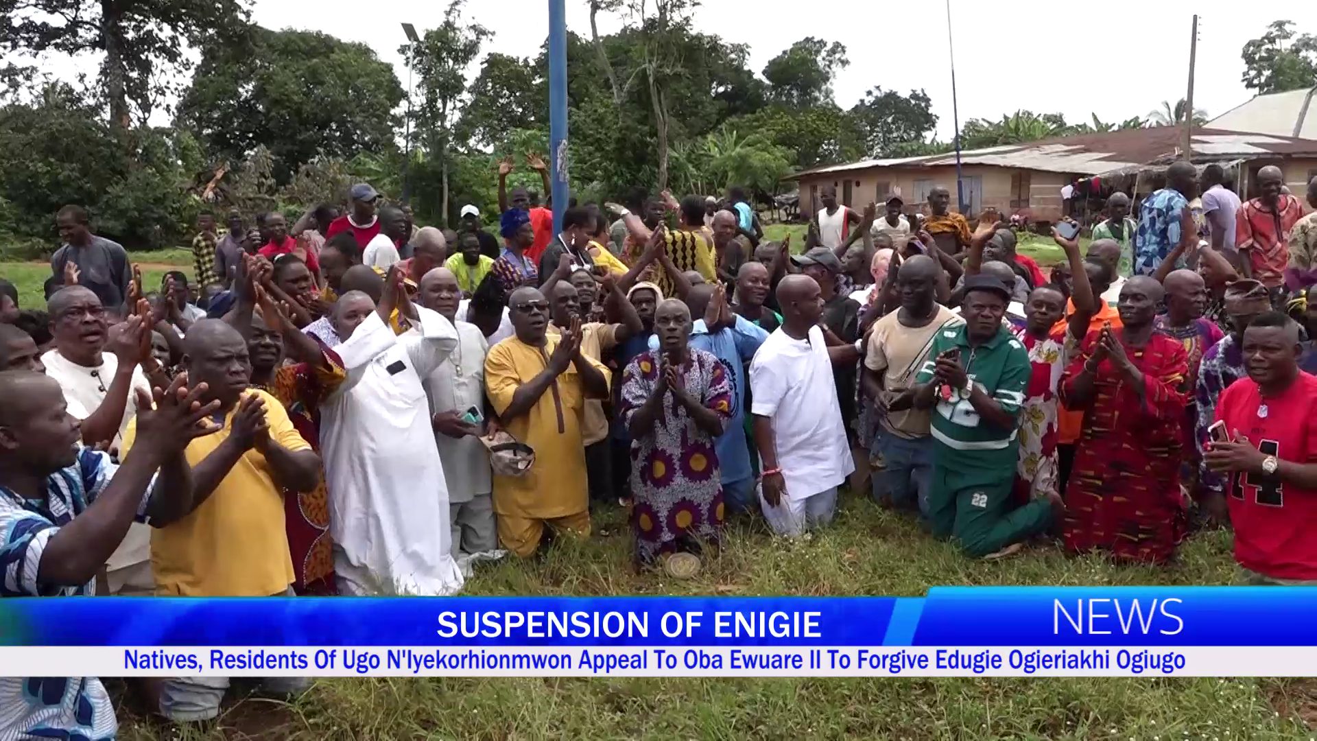 Natives, Residents Of Ugo N’Iyekorhionmwon Appeal To Oba Ewuare II To Forgive Edugie Ogieriakhi Ogiugo