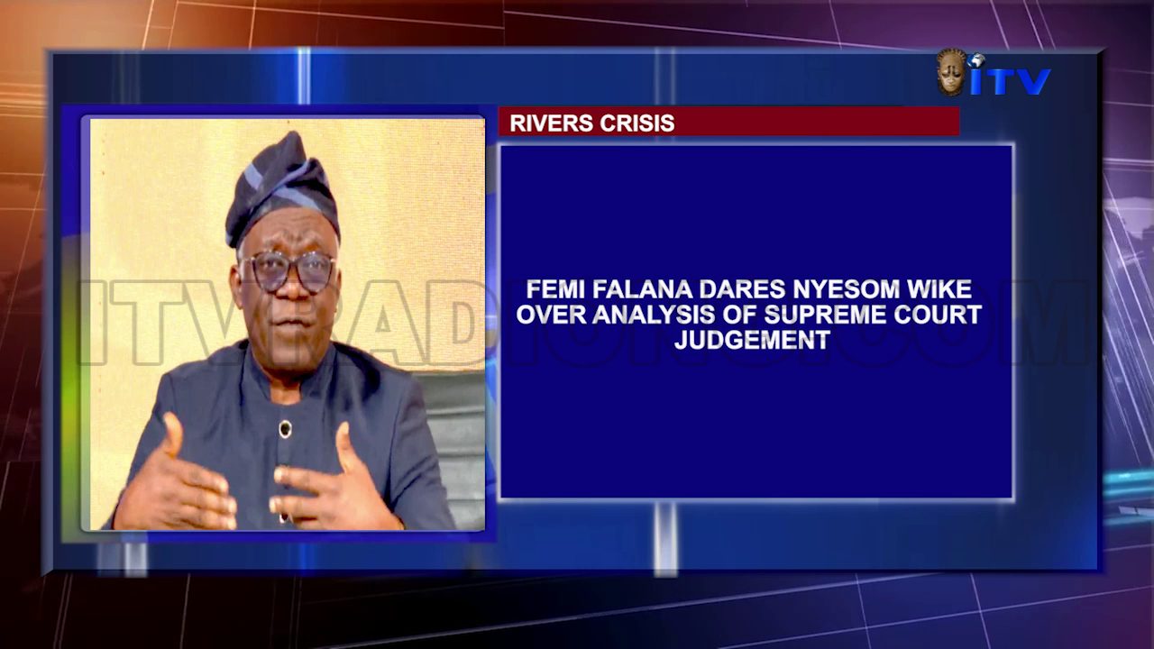 Rivers Crisis: Femi Falana Dares Nyesom Wike Over Analysis Of Supreme Court Judgement