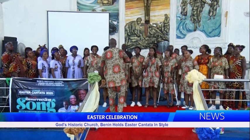 EASTER CELEBRATION: God’s Historic Church, Benin Holds Easter Cantata In Style