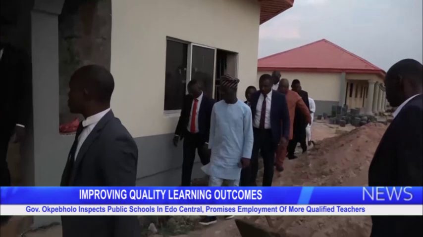 Gov. Okpebholo Inspects Public Schools In Edo Central, Promises Employment Of More Qualified Teachers