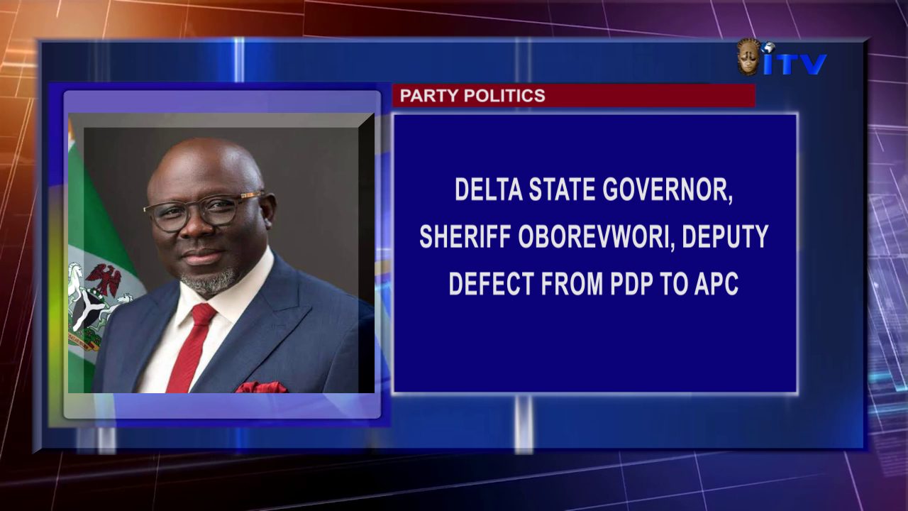 Party Politics: Delta State Governor, Sheriff Oborevwori, Deputy Defect From PDP to APC