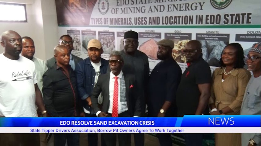 State Tipper Drivers Association, Borrow Pit Owners Agree To Work Together