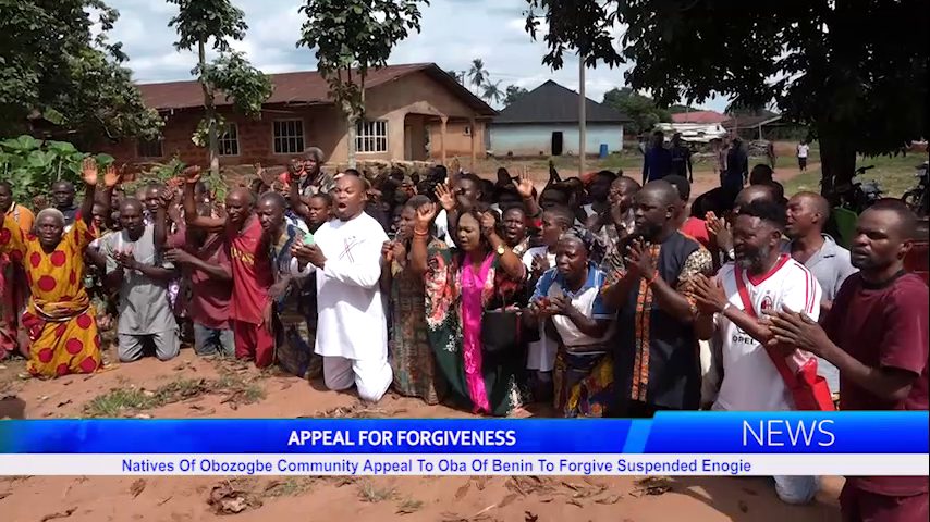 Natives Of Obozogbe Community Appeal To Oba Of Benin To Forgive Suspended Enogie
