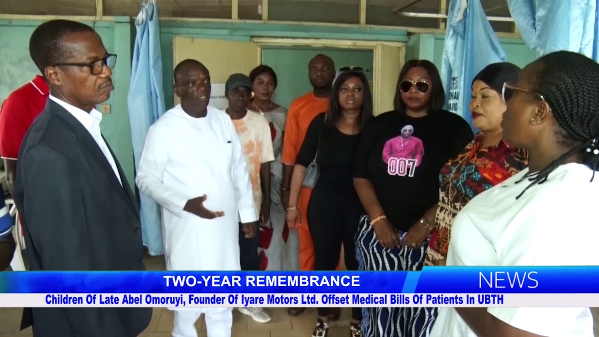 Children Of Late Abel Omoruyi, Founder Of Iyare Motors Ltd. Offset Medical Bills Of Patients In UBTH