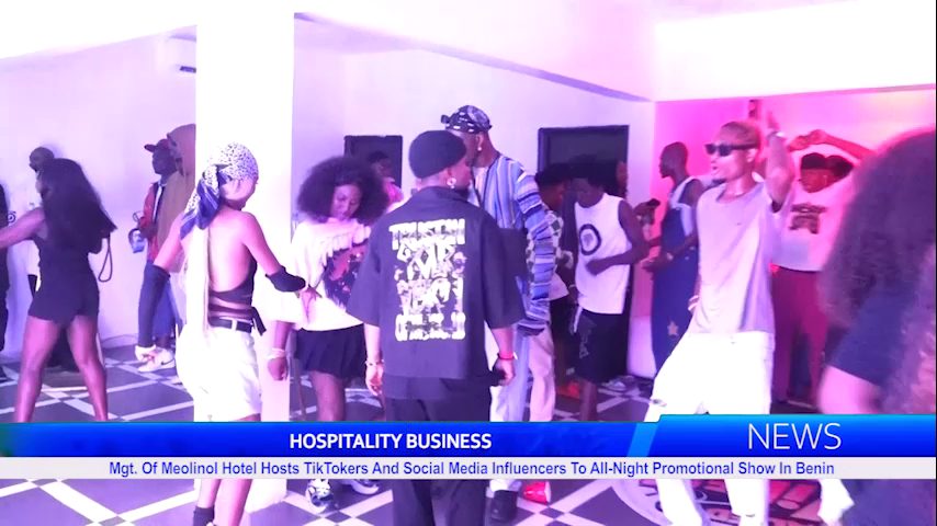 Mgt. Of Meolinol Hotel Hosts TikTokers And Social Media Influencers To All-Night Promotional Show In Benin