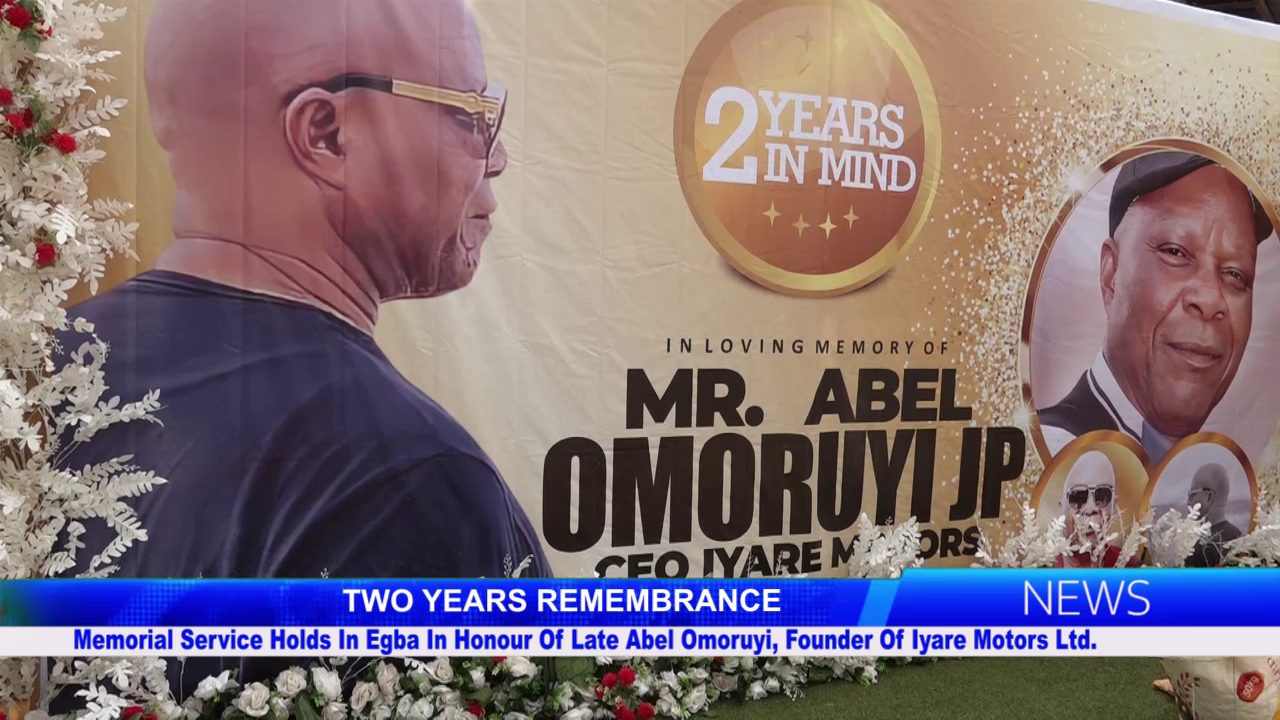 Memorial Service Holds In Egba In Honour Of Late Abel Omoruyi, Founder Of Iyare Motors Ltd.