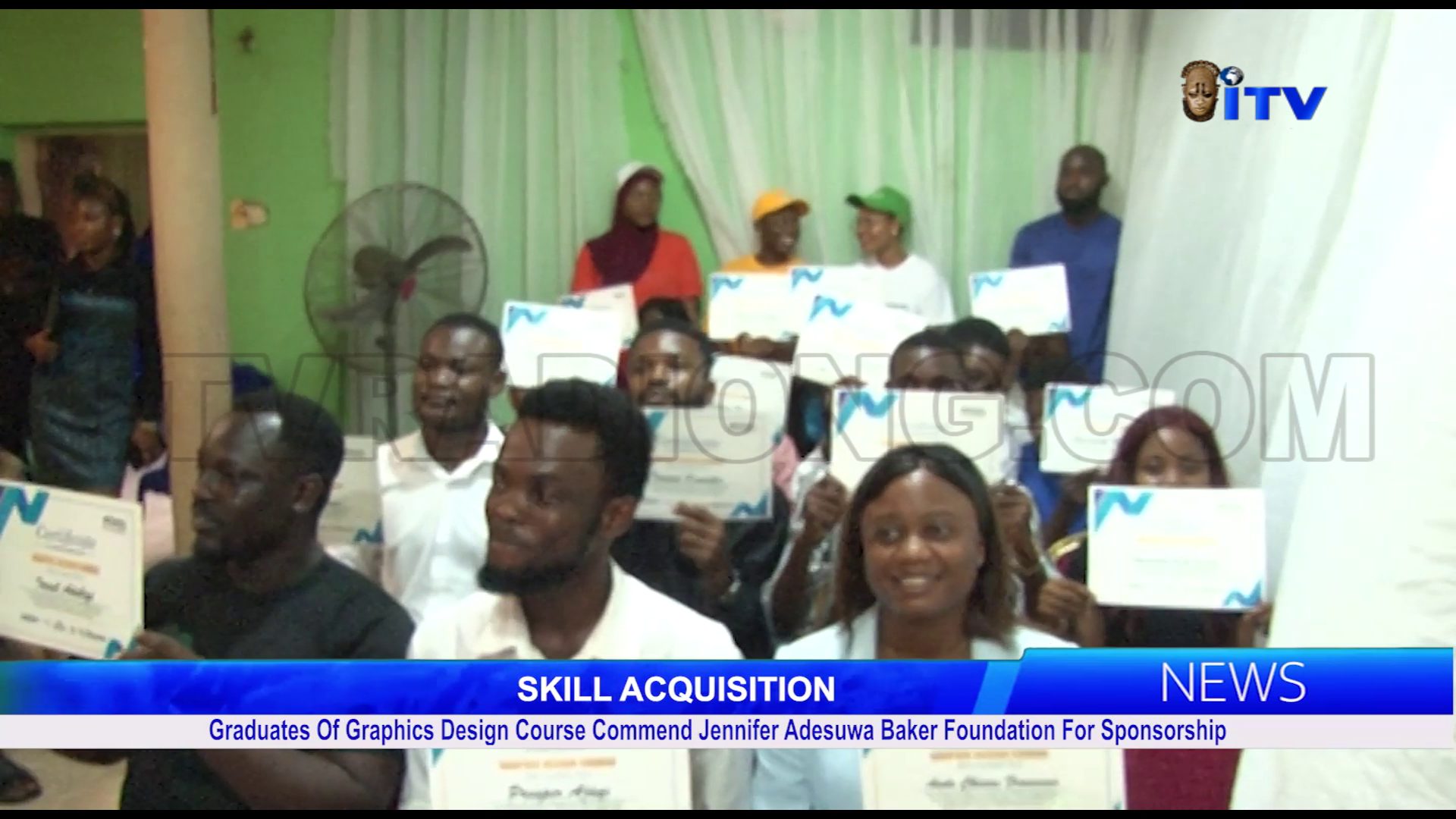 Graduates Of Graphics Design Course Commend Jennifer Adesuwa Baker Foundation For Sponsorship