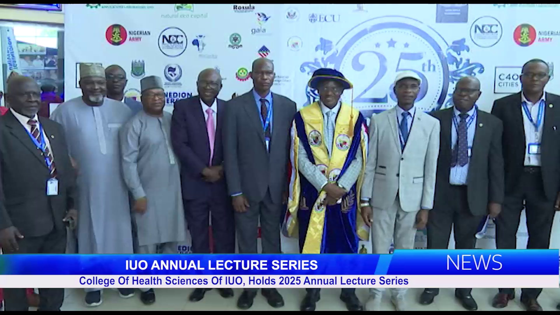 College Of Health Sciences Of IUO, Holds 2025 Annual Lecture Series