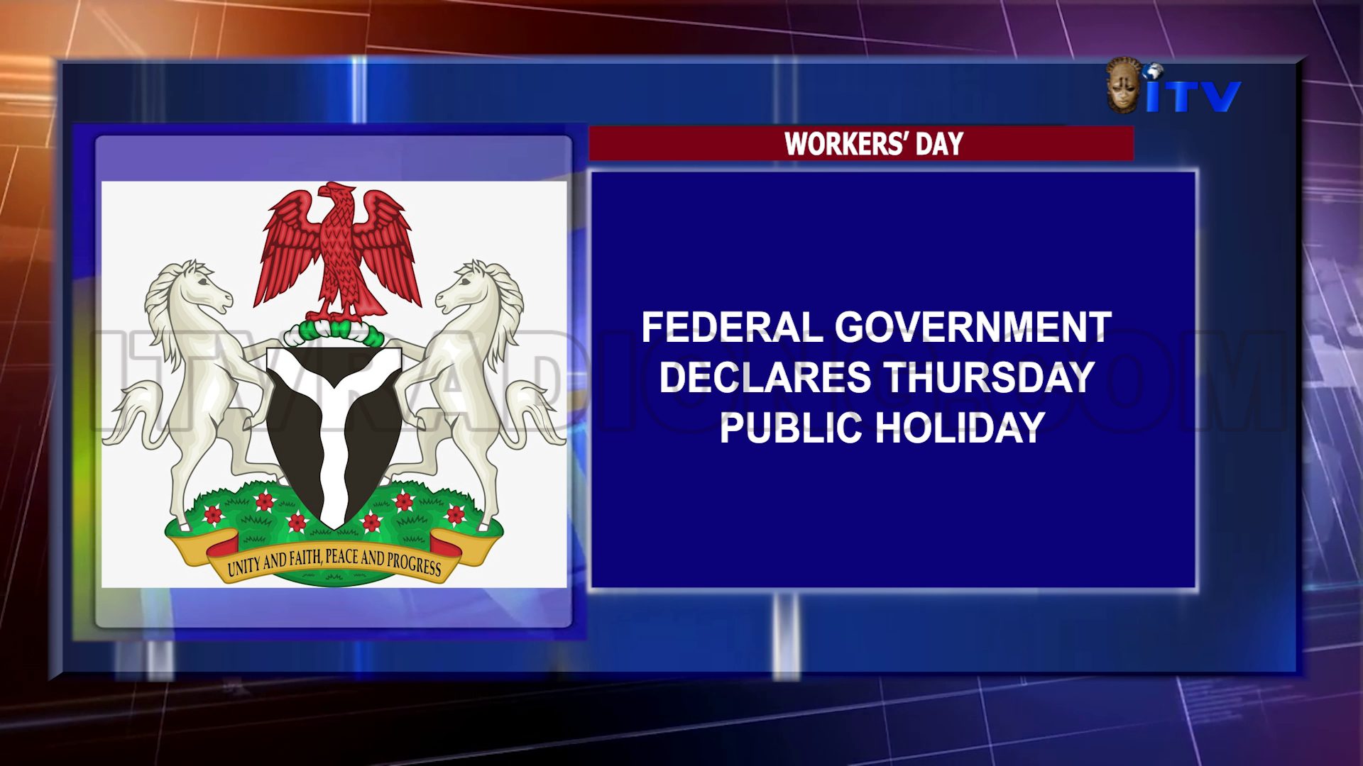 Workers’ Day: Federal Government Declares Thursday Public Holiday