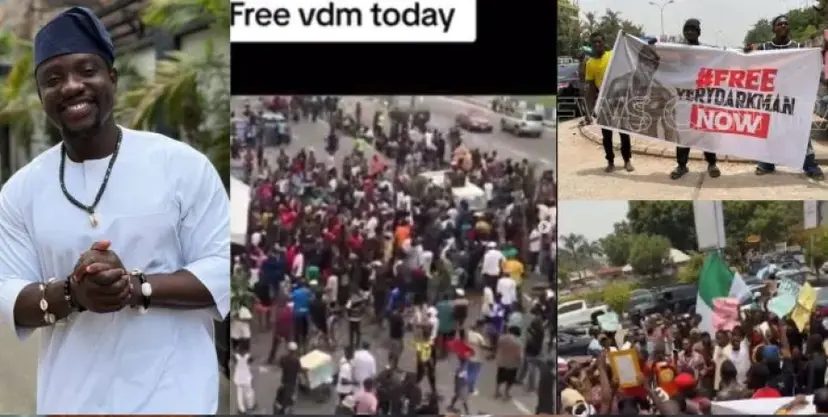 Youths Protest In Abuja, Demand VDM’s Release
