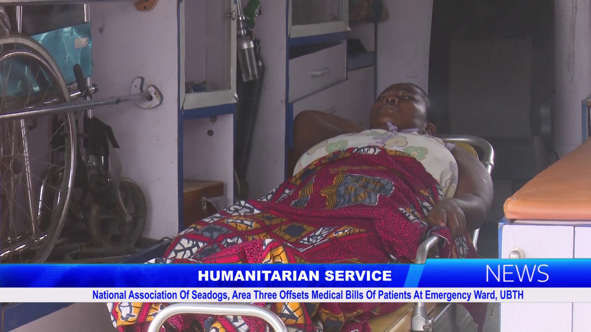 National Association Of Seadogs, Area Three Offsets Medical Bills Of Patients At Emergency Ward, UBTH