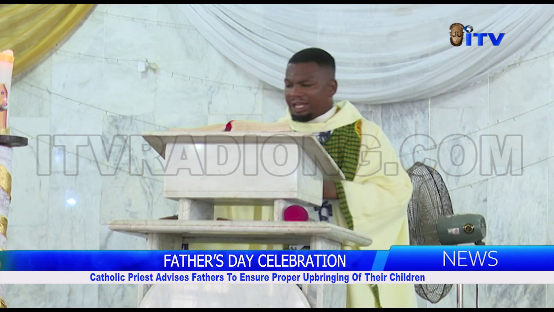 FATHER’S DAY CELEBRATION: Catholic Priest Advises Fathers To Ensure Proper Upbringing Of Their Children