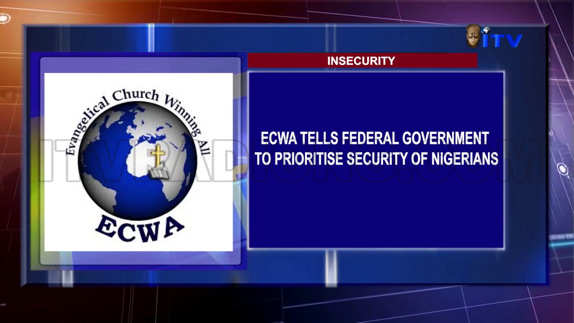 Insecurity: ECWA tells federal government to prioritise security of nigerians