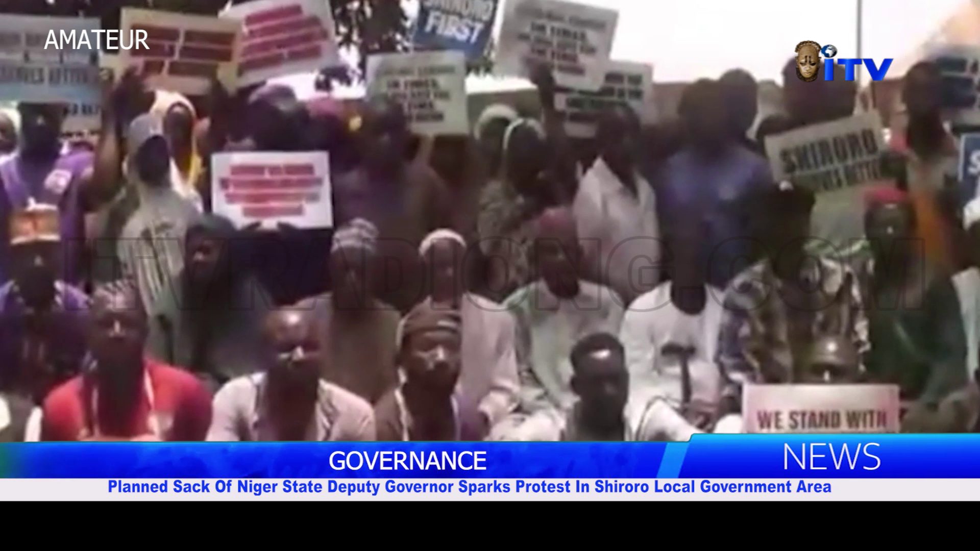 Planned Sack Of Niger State Deputy Governor Sparks Protest In Shiroro Local Government Area