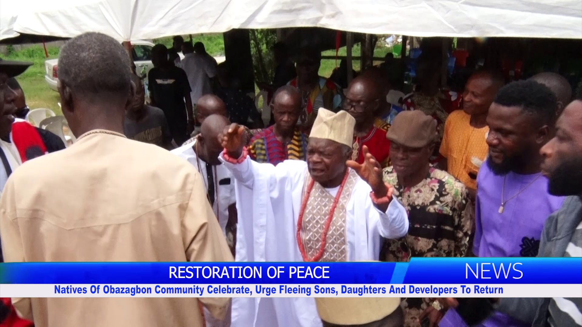 Natives Of Obazagbon Community Celebrate, Urge Fleeing Son, Daughters And Developers To Return