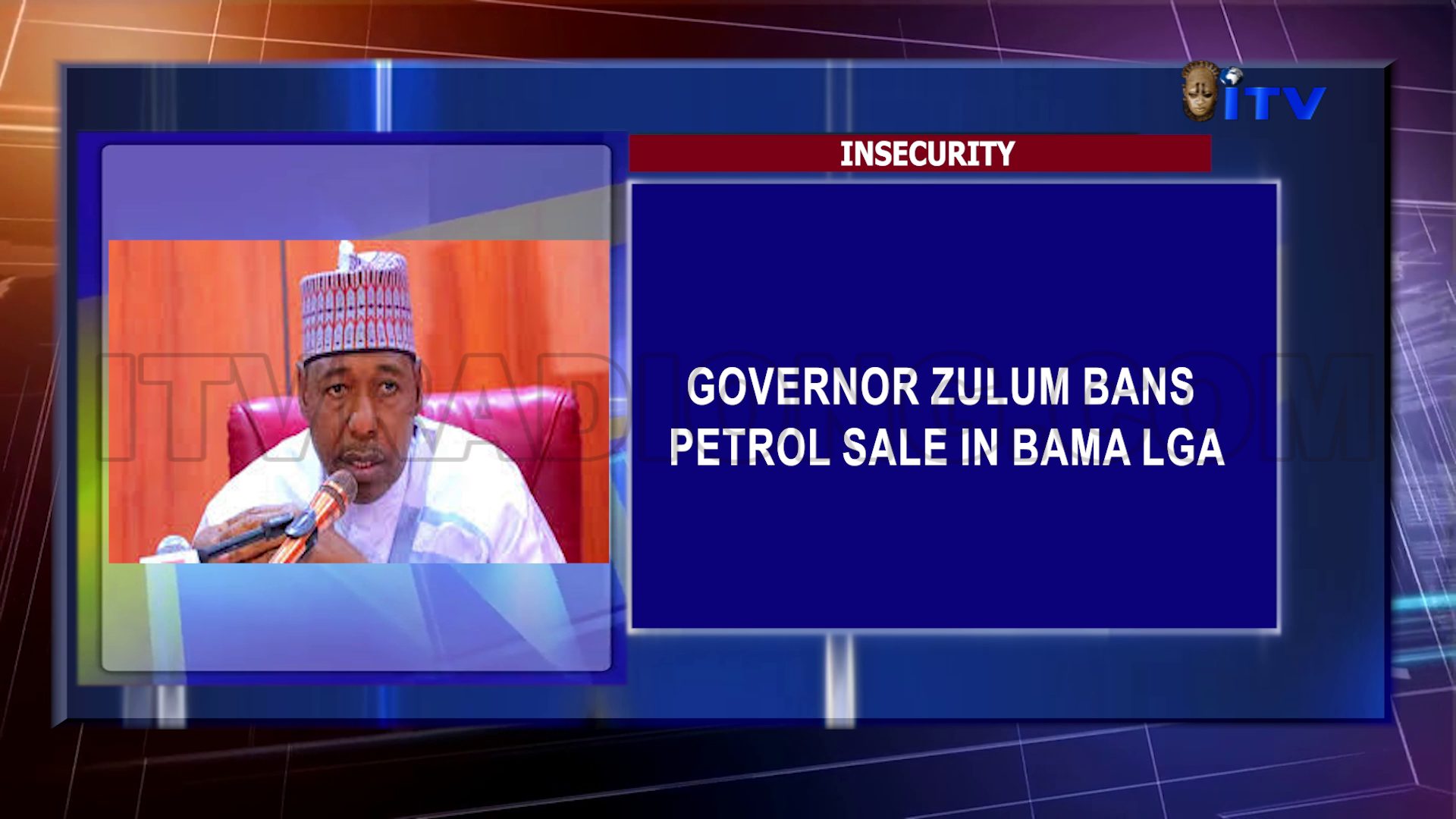 Insecurity: Governor Zulum Bans Petrol Sale In Bama LGA