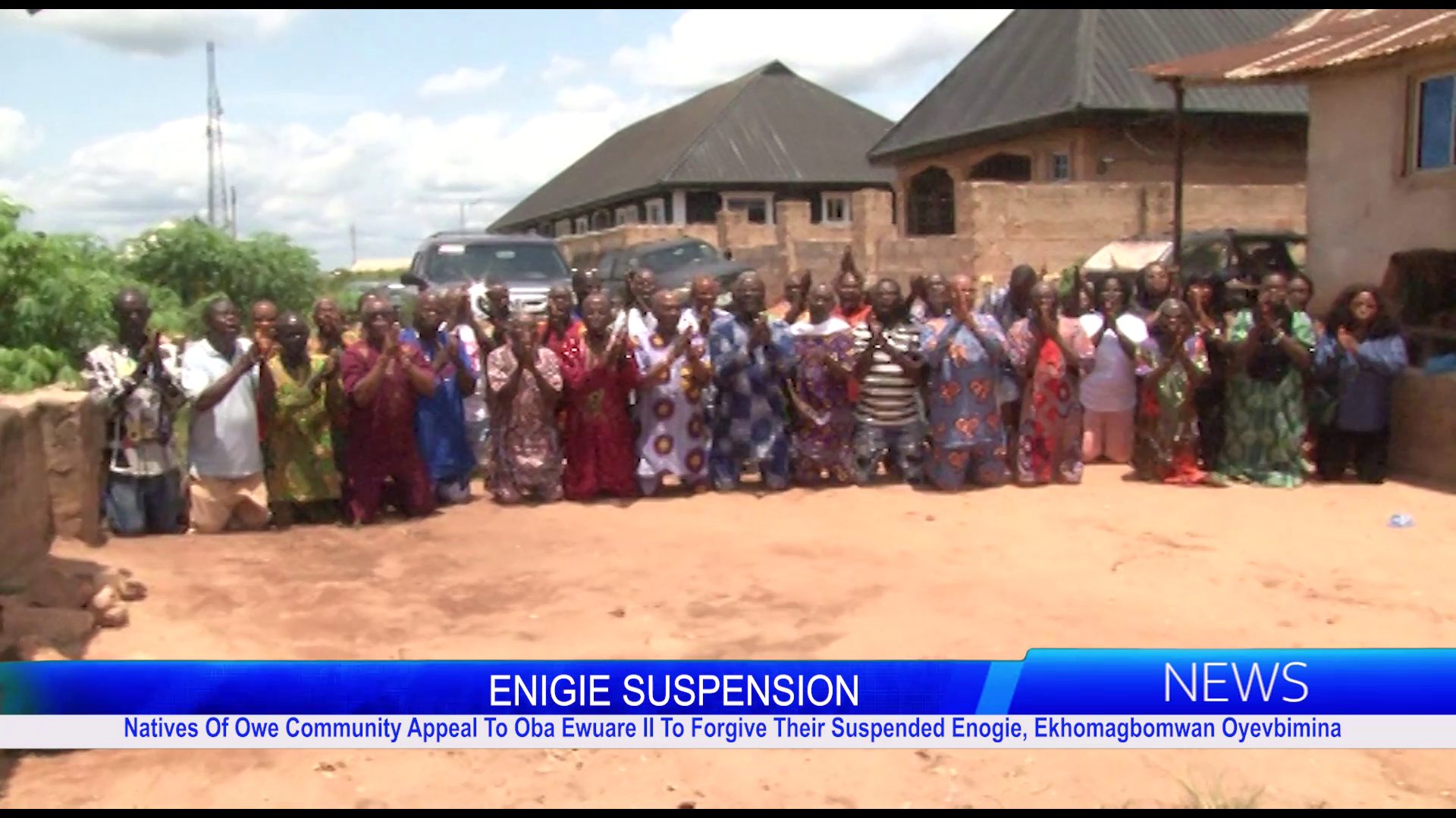 Natives Of Owe Community Appeal To Oba Ewuare II To Forgive Their Suspended Enogie, Ekhomagbomwan Oyevbimina