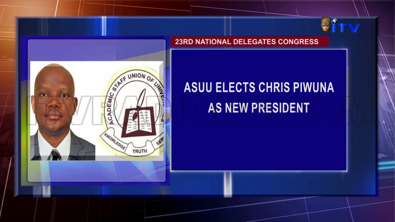23rd National Delegates Congress: ASUU Elects Chris Piwuna As New President