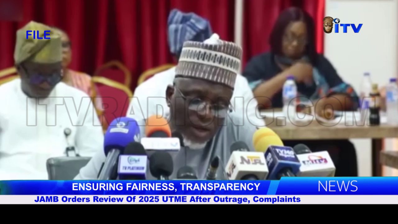 JAMB Orders Review Of 2025 UTME After Outrage, Complaints