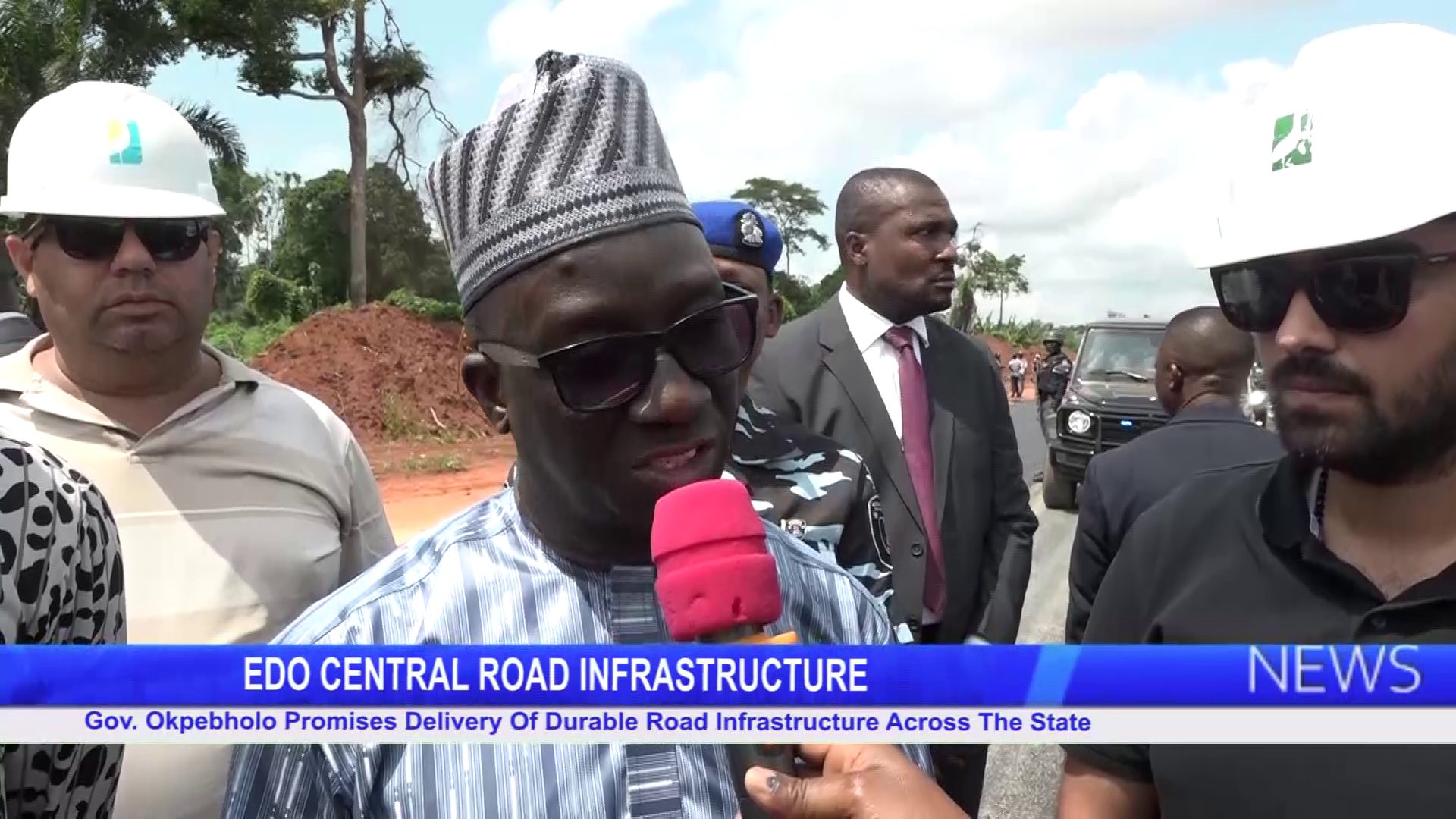 EDO CENTRAL ROAD INFRASTRUCTURE: Gov. Okpebholo Promises Delivery Of Durable Road Infrastructure Across The State