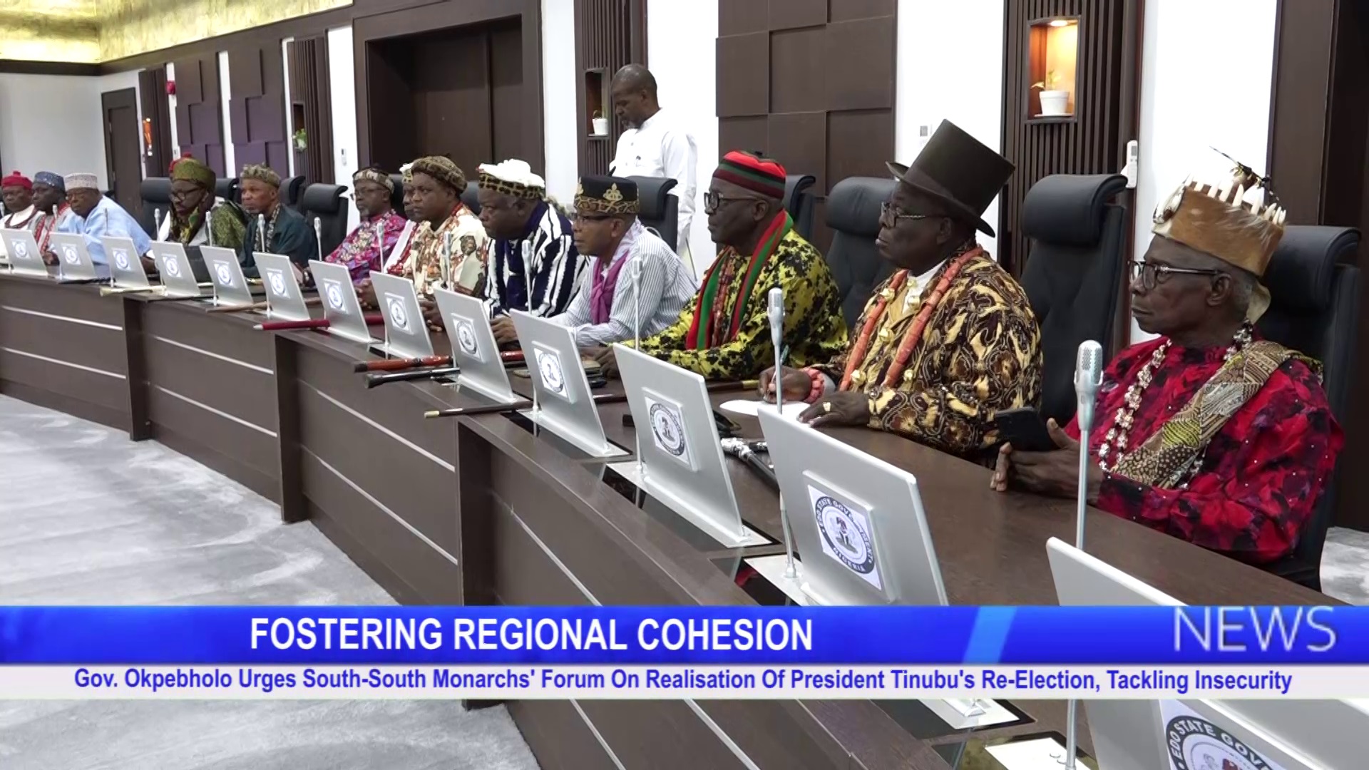 Gov. Okpebholo Urges South-South Monarchs’ Forum On Realisation Of President Tinubu’s Re-Election, Tackling Insecurity