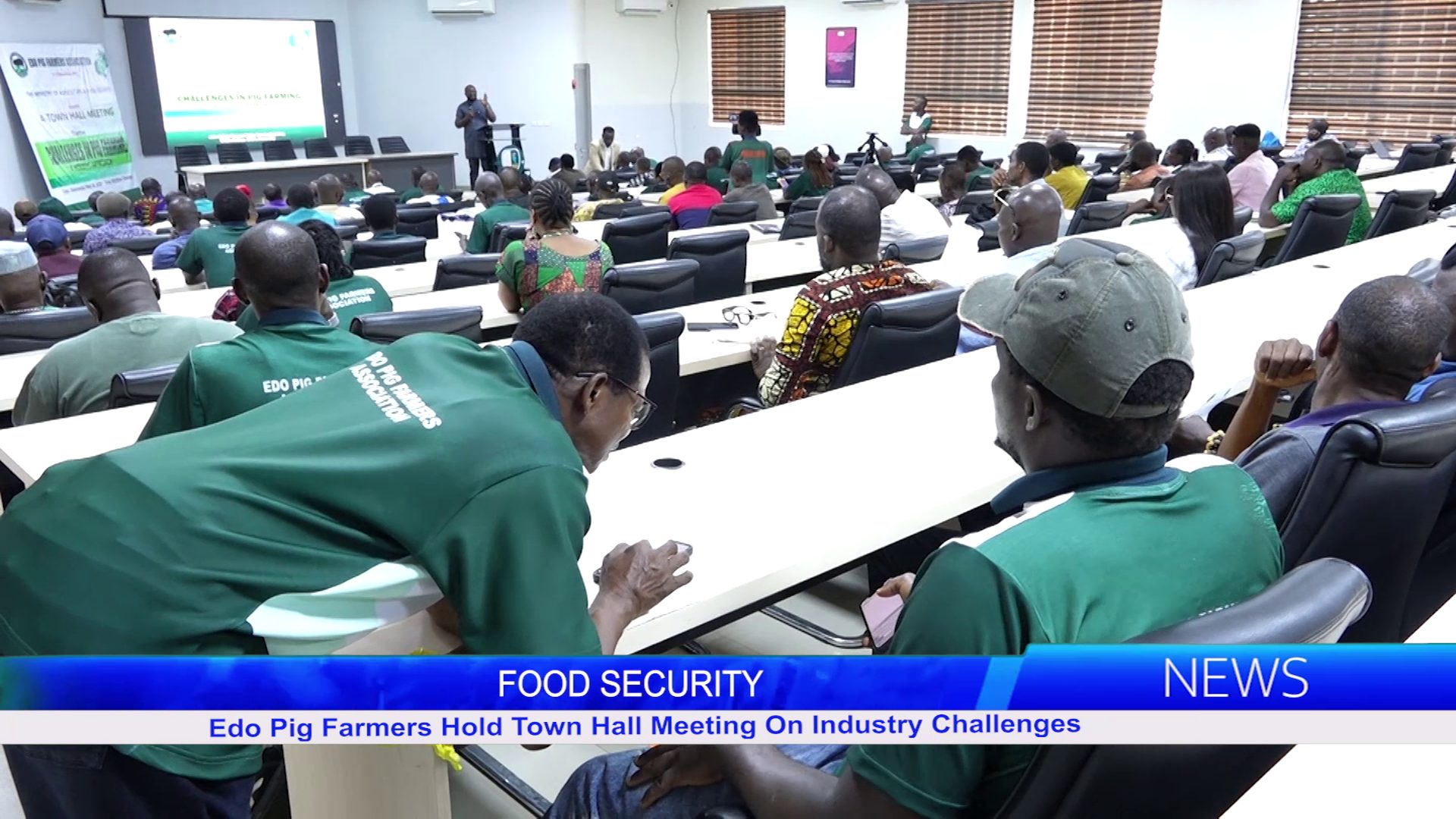 Edo Pig Farmers Hold Town Hall Meeting On Industry Challenges