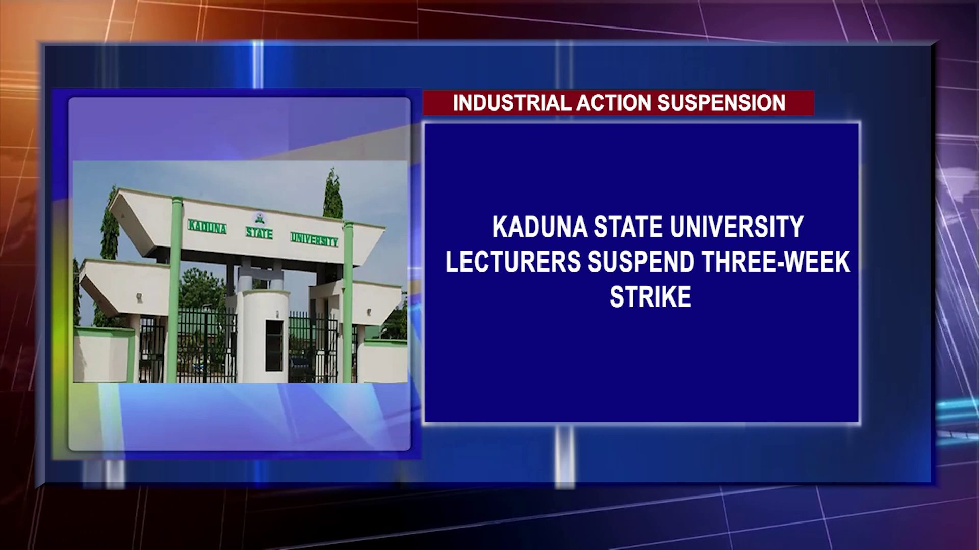 Kaduna State University Lecturers Suspend Three-Week Strike