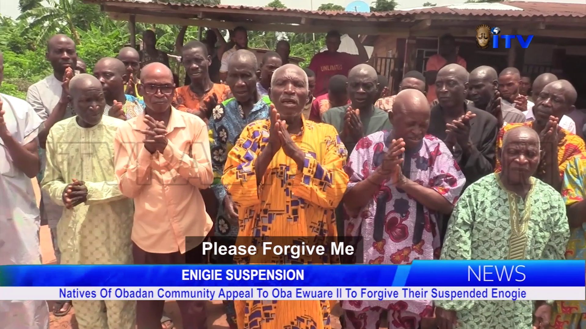 Natives Of Obadan Community Appeal To Oba Ewuare II To Forgive Their Suspended Enogie