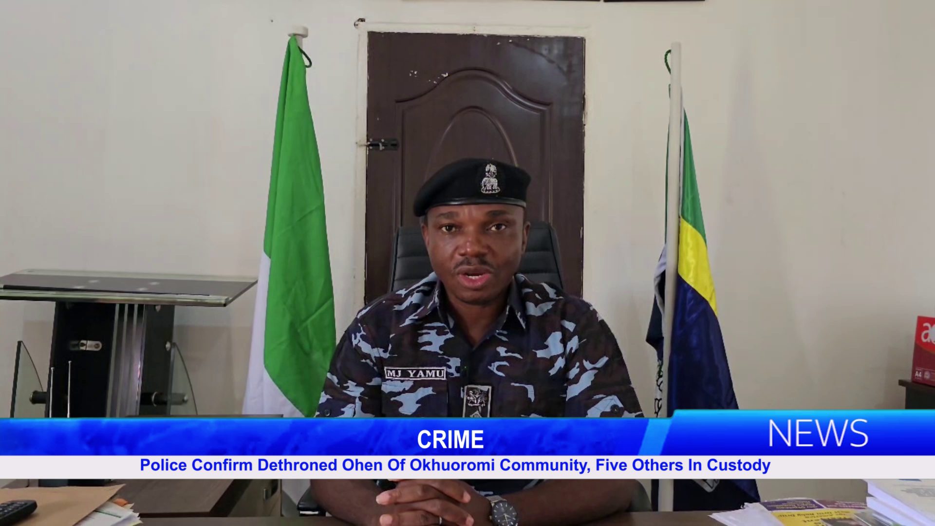 Police Confirm Dethroned Ohen Of Okhuoromi Community, Five Others In Custody