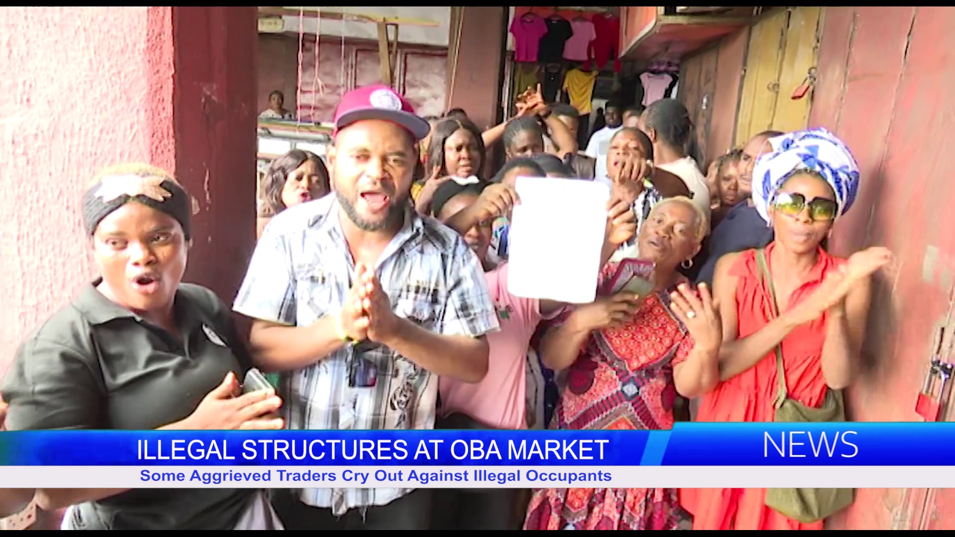 Some Aggrieved Traders Cry Out Against Illegal Occupants
