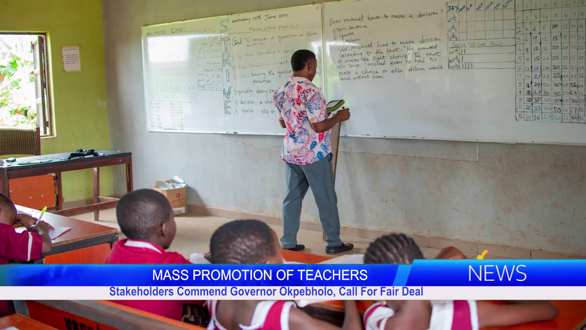 Stakeholders Commend Governor Okpebholo On Intended Promotion Of Teachers, Call For Fair Deal