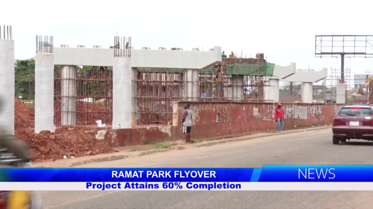 RAMAT PARK FLYOVER: Project Attains 60% Completion
