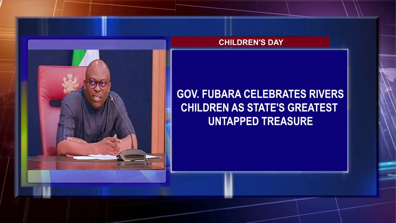 Gov. Fubara Celebrates Rivers Children As State’s Greatest Untapped Treasure