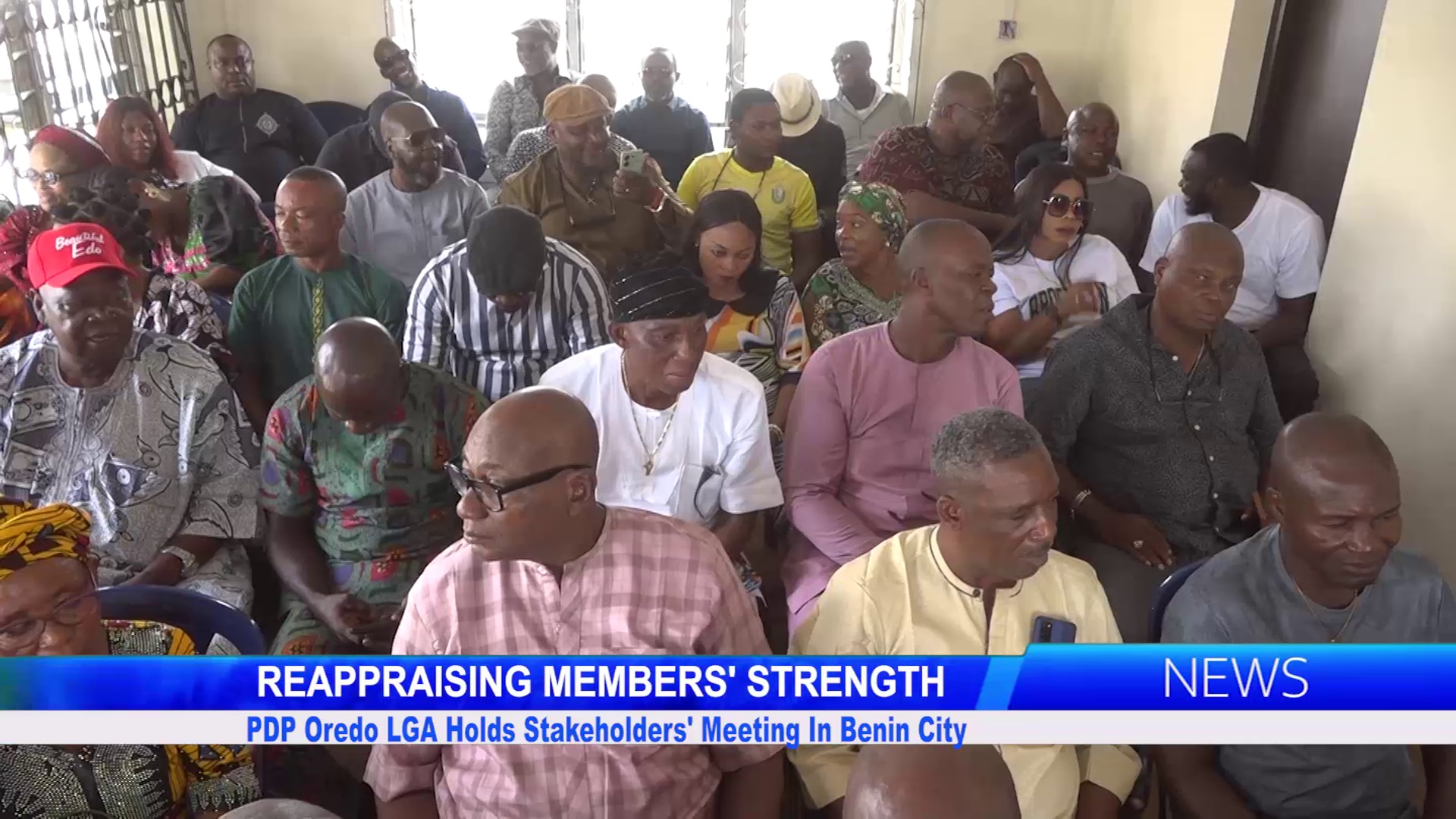 PDP Oredo LGA Holds Stakeholders’ Meeting In Benin City