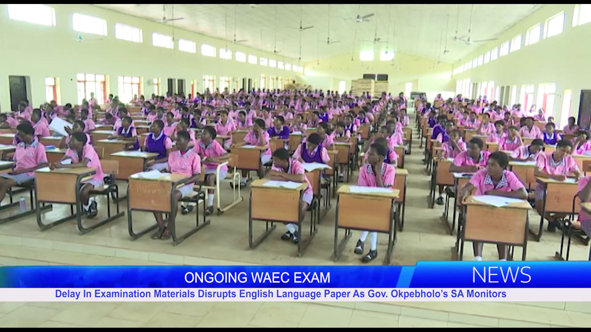 ONGOING WAEC EXAM: Delay In Examination Materials Disrupts English Language Paper As Gov. Okpebholo’s SA Monitors