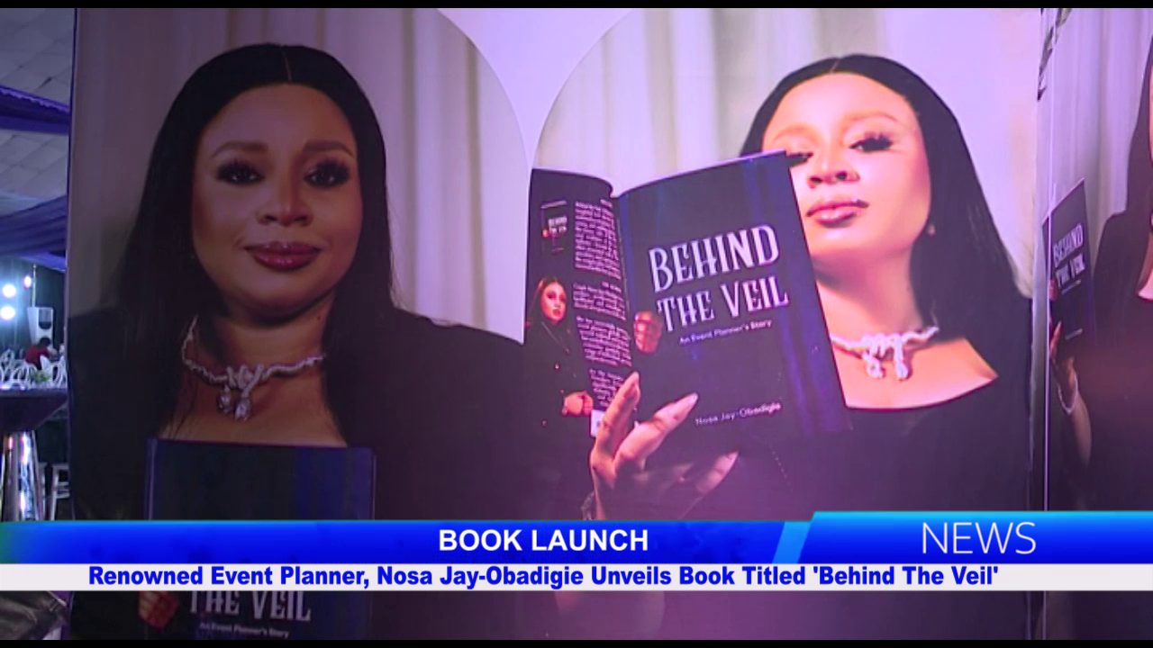 Renowned Event Planner, Nosa Jay-Obadigie Unveils Book Titled ‘Behind The Veil’