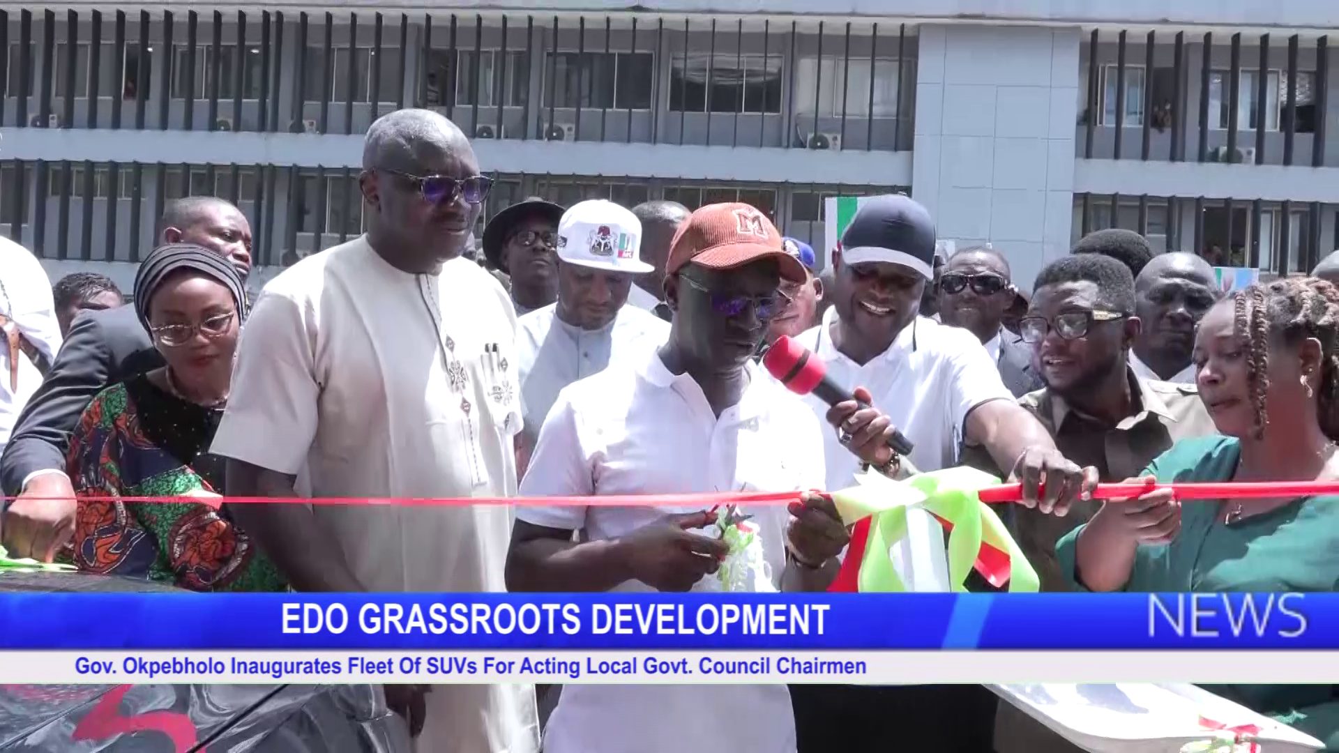 Gov. Okpebholo Inaugurates Fleet Of SUVs For Acting Local Govt. Council Chairmen