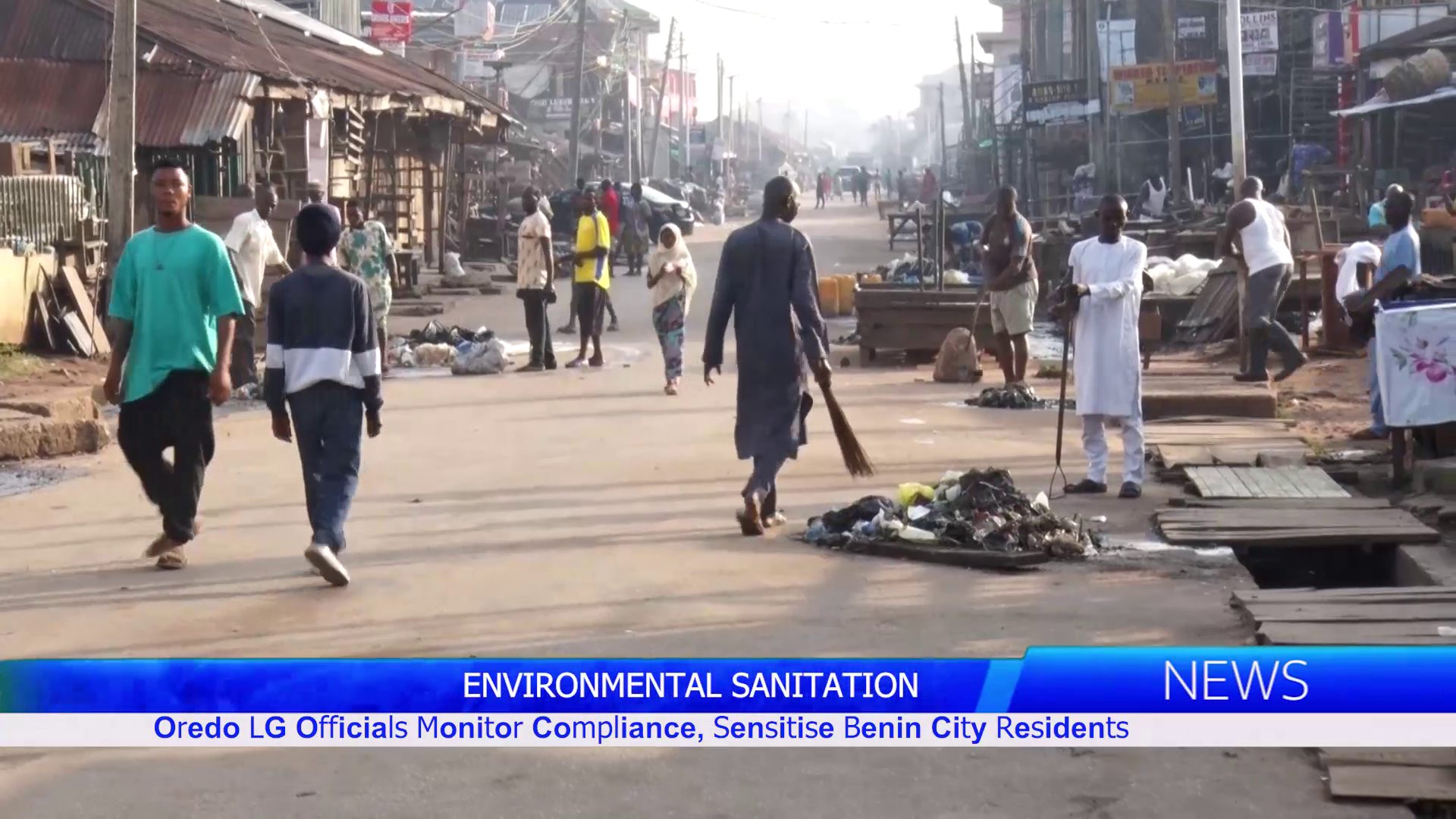 ENVIRONMENTAL SANITATION: Oredo LG Officials Monitor Compliance, Sensitise Benin City Residents