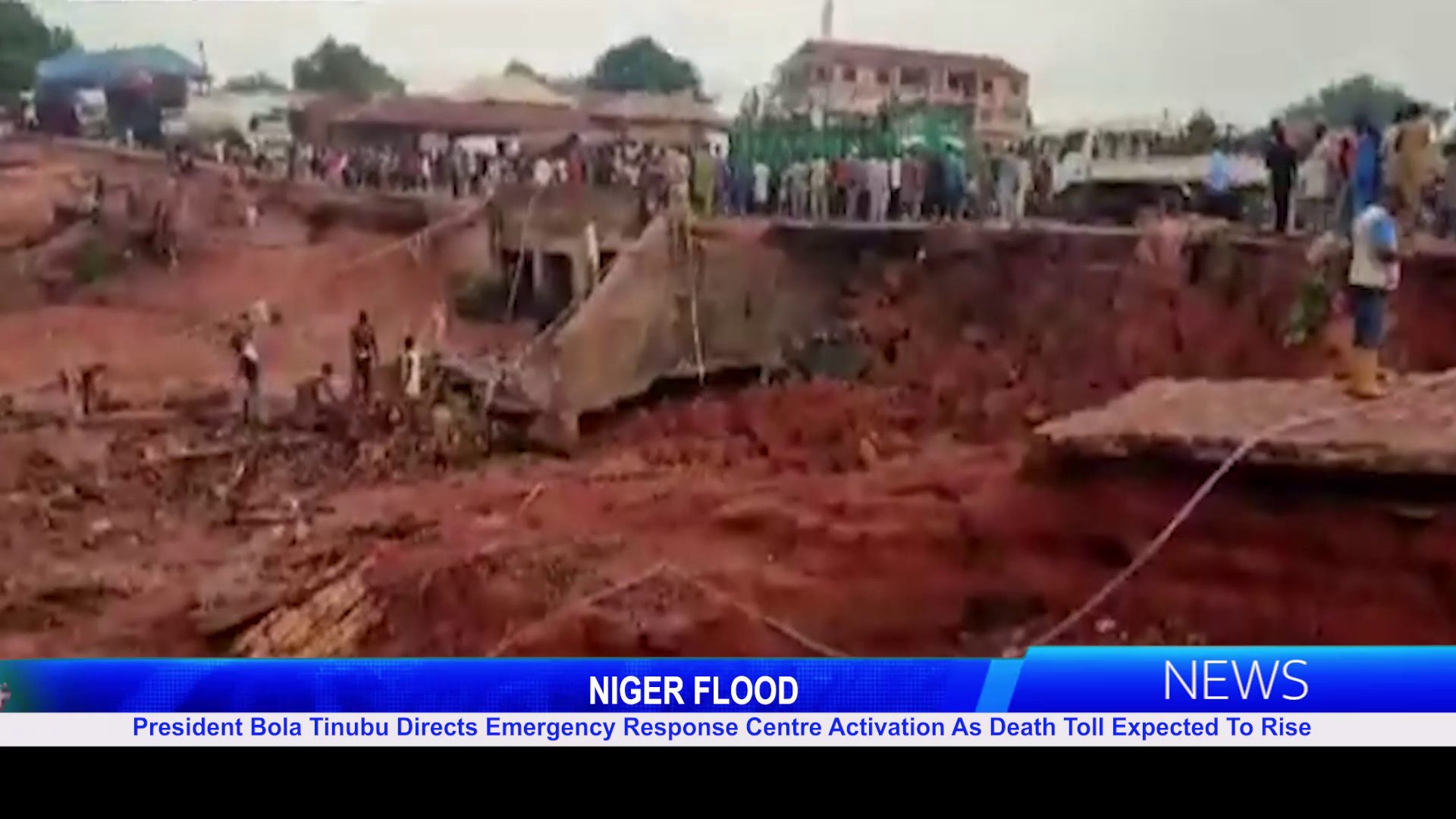 NIGER FLOOD: President Bola Tinubu Directs Emergency Response Centre Activation As Death Toll Expected To Rise