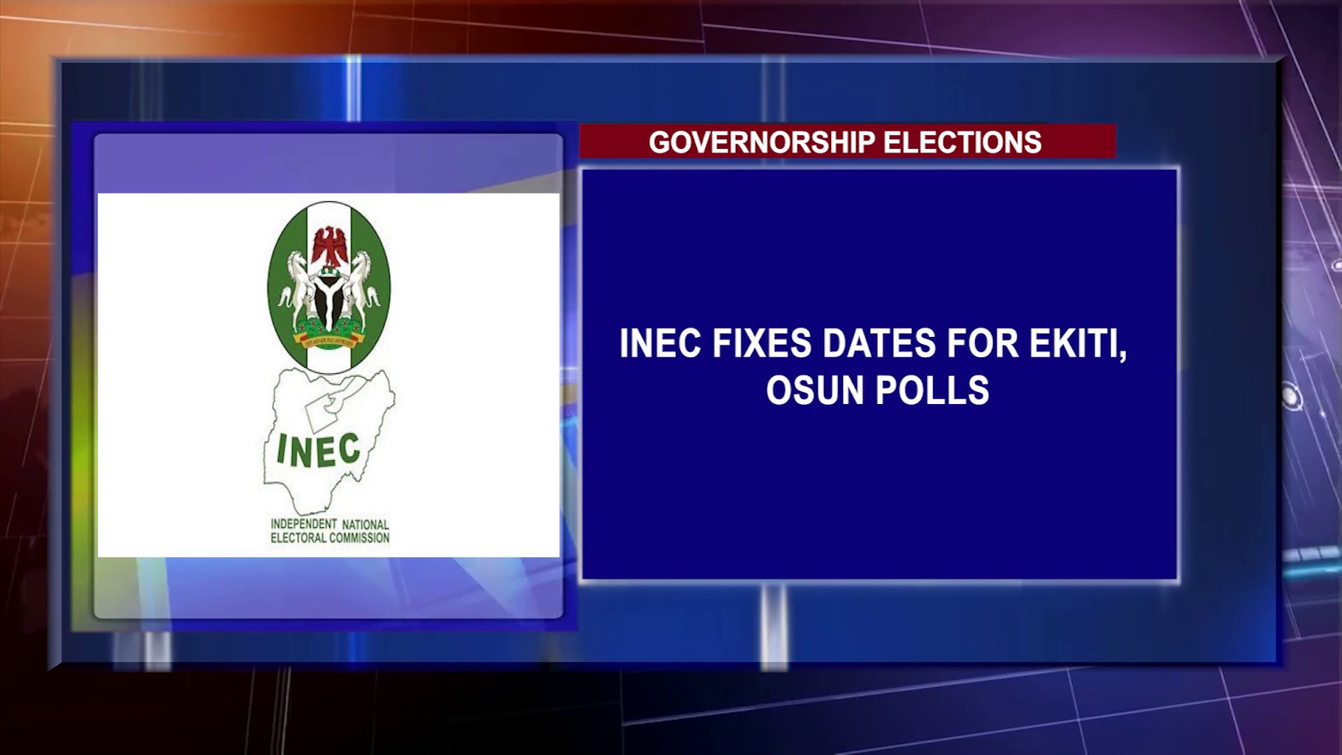 INEC Fixes Dates For Ekiti, Osun Polls